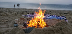 Firepit with 2 Chairs